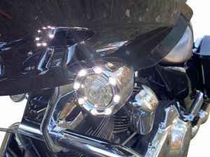 Custom dynamics PB-BR-AW-57-CS ProBEAM® Bullet Ringz™ 1157 első irányjelzők Irányjelző, index 1