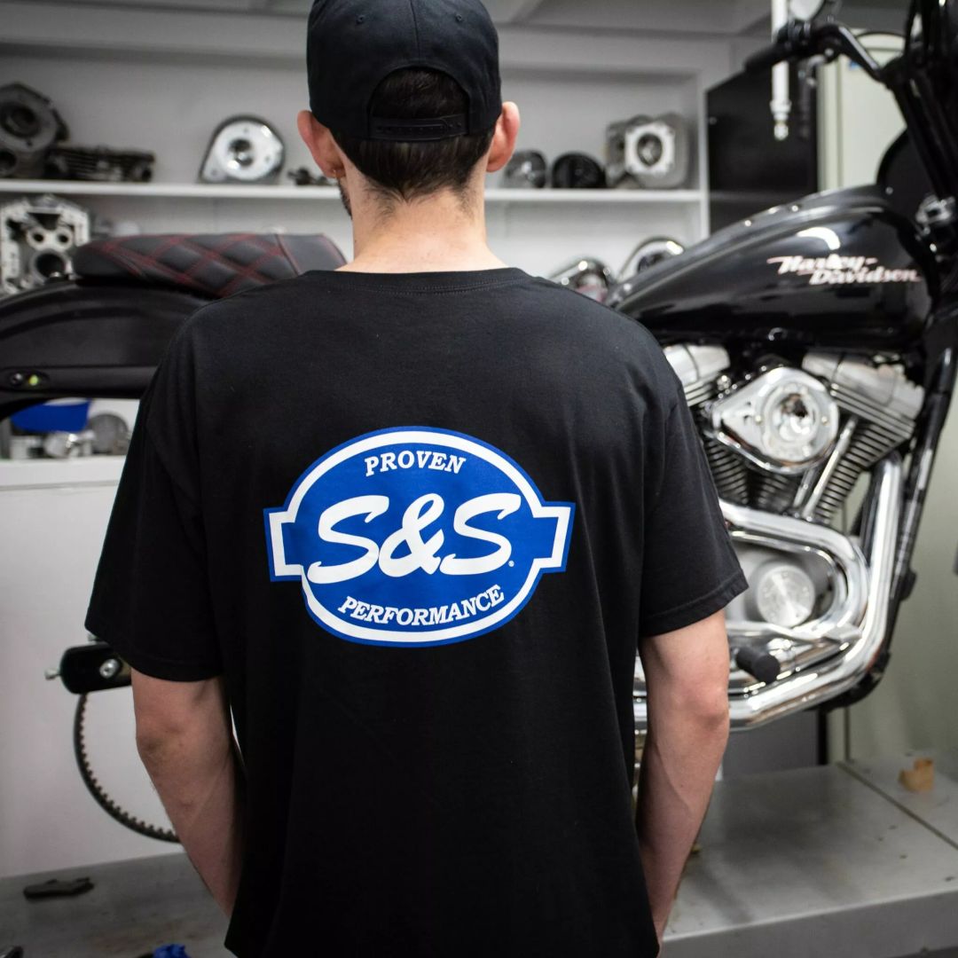 S&S CYCLE 510-0616 S & S® Pocket póló Motoros póló, trikó 1