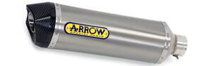 Arrow kipufogódob RTECH AL/BK XCTNG Kipufogó dob - Slip On