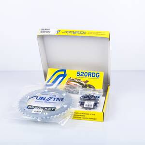 Sunstar sprockets Lánc készlet acél STANDARD Motorkerékpár és quad meghajtó lánc és lánckerék szett