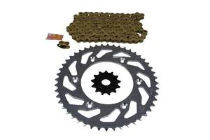 Sunstar sprockets Lánc készlet acél STANDARD Motorkerékpár és quad meghajtó lánc és lánckerék szett