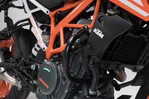 Sw-motech bukócsõ fekete KTM 390 Duke Sárvédő, vázvédő, idom