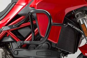 Sw-motech bukócsõ fekete Ducati Multstrada 1200 / 1260 / 950. Sárvédő, vázvédő, idom