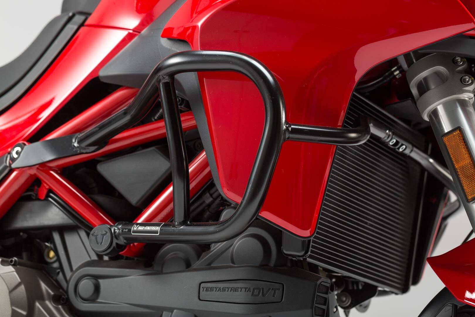 Sw-motech bukócsõ fekete Ducati Multstrada 1200 / 1260 / 950. Sárvédő, vázvédő, idom 0