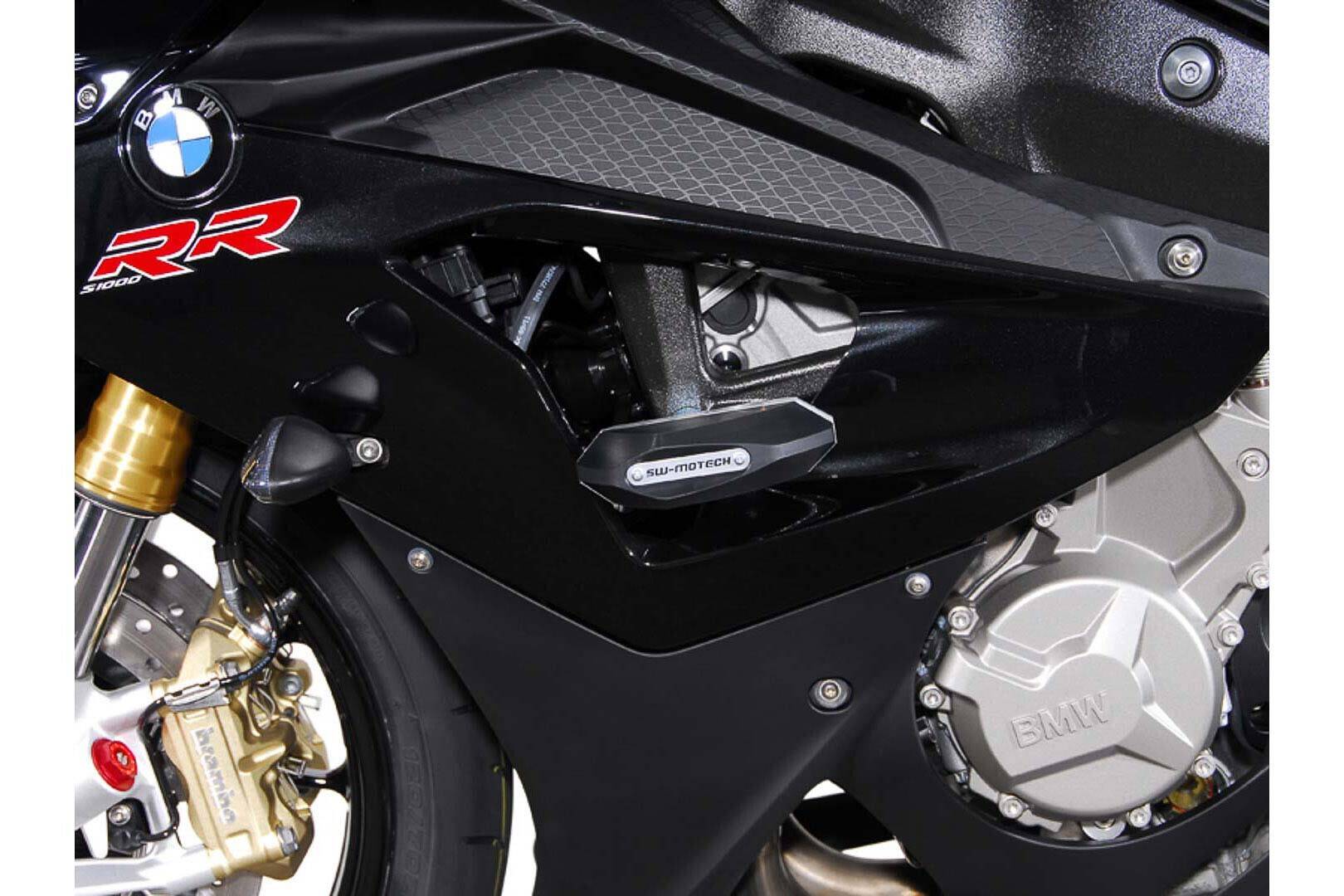 Sw-motech váz csúszka szett fekete BMW S 1000 RR Sárvédő, vázvédő, idom 0
