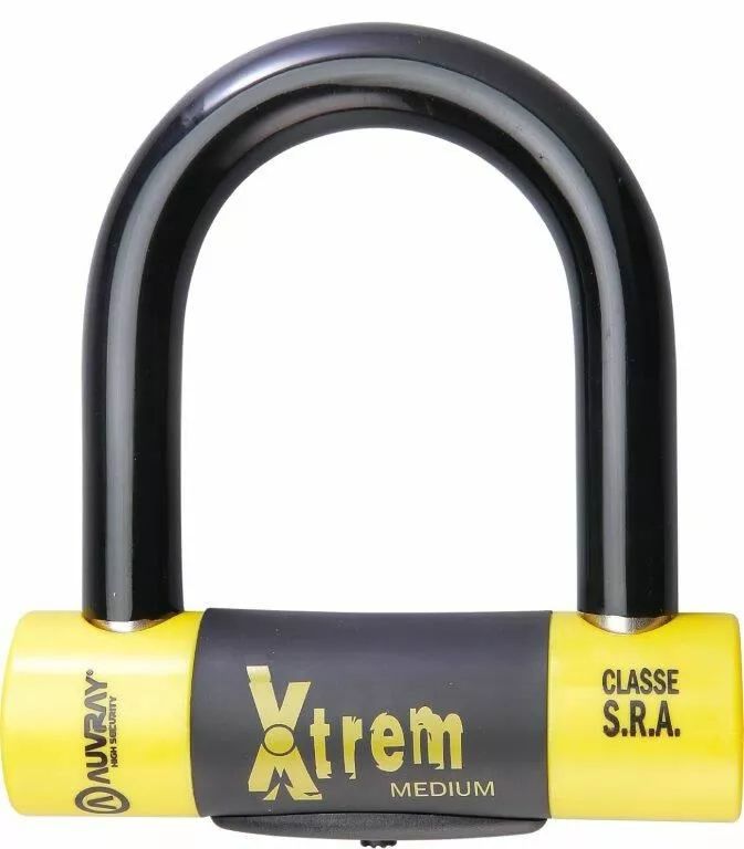 Auvray W1085100stauv u-lock xtrem közepes/maxi Motorkerékpár lezáró lánc, lakat, zár, tárcsafékzár, riasztó 0