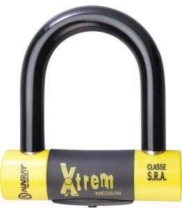 Auvray W1085100stauv u-lock xtrem közepes/maxi Motorkerékpár lezáró lánc, lakat, zár, tárcsafékzár, riasztó