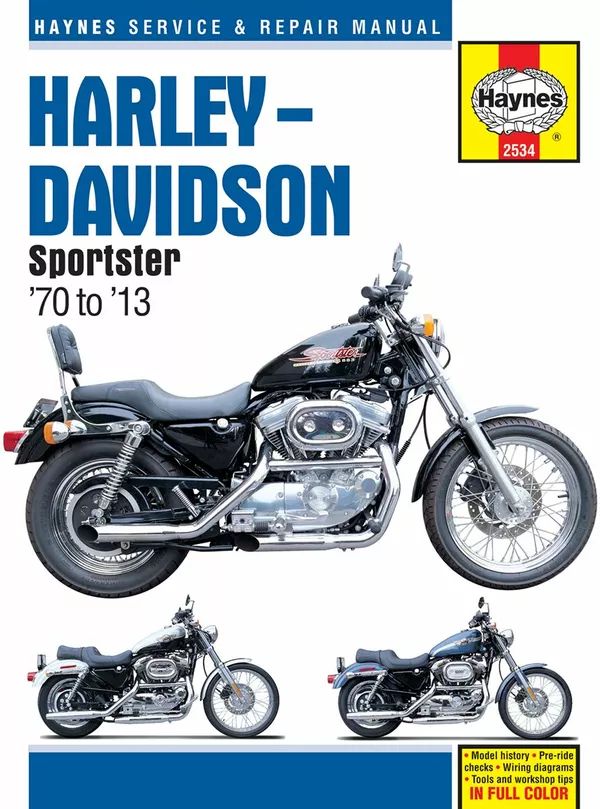 Haynes 2534 motorkerékpár -javítási kézikönyv Motorkerékpár szerelési kézikönyv 0