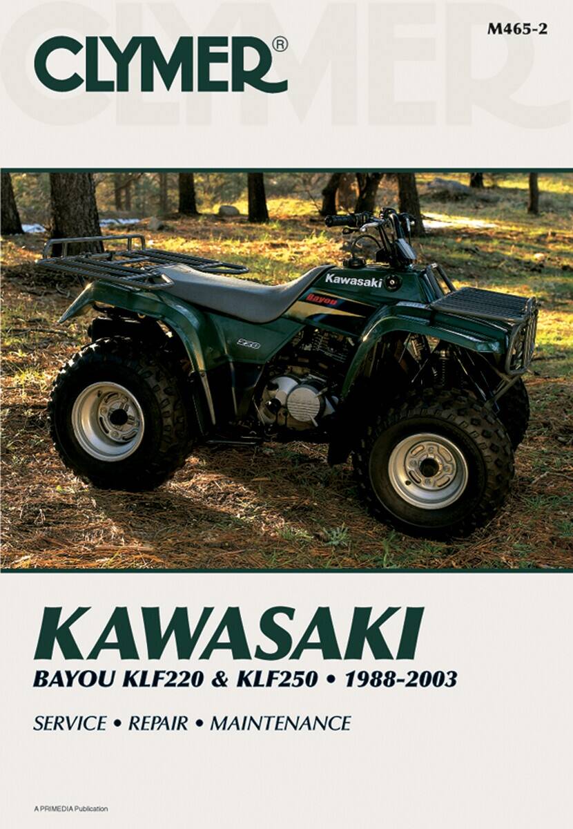 Clymer kézi CLYMER KLF220/250 Motorkerékpár szerelési kézikönyv 0