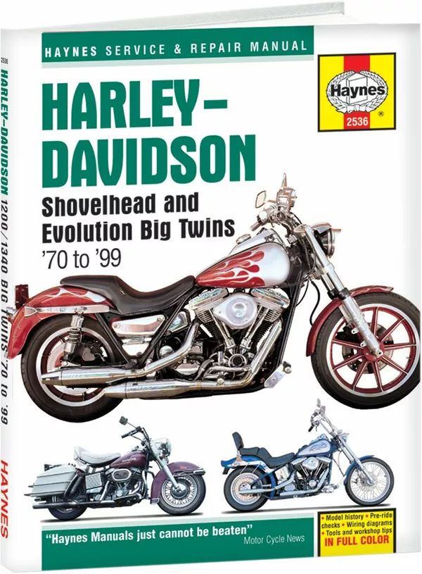 Haynes 2536 motorkerékpár -javítási kézikönyv Motorkerékpár szerelési kézikönyv 0