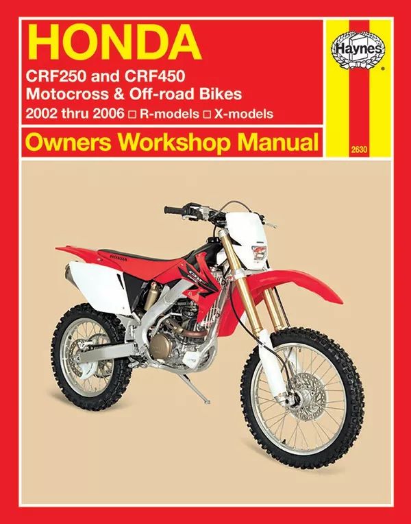 Haynes 2630 motorkerékpár -javítási kézikönyv Motorkerékpár szerelési kézikönyv 0