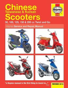 Haynes 4768 A SCOOTER SZOLGÁLTATÁSI KÉZIKÖNYVE Motorkerékpár szerelési kézikönyv