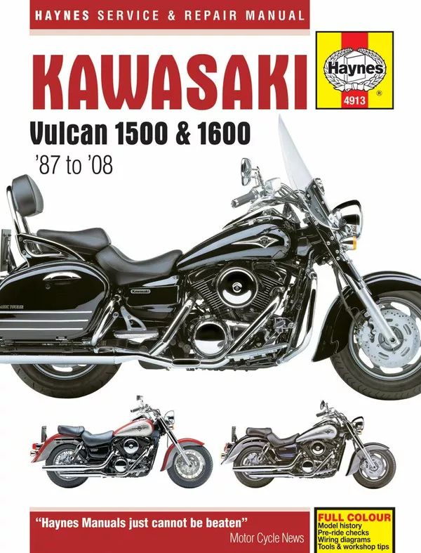 Haynes 4913 szervizelési útmutató Motorkerékpár szerelési kézikönyv 0