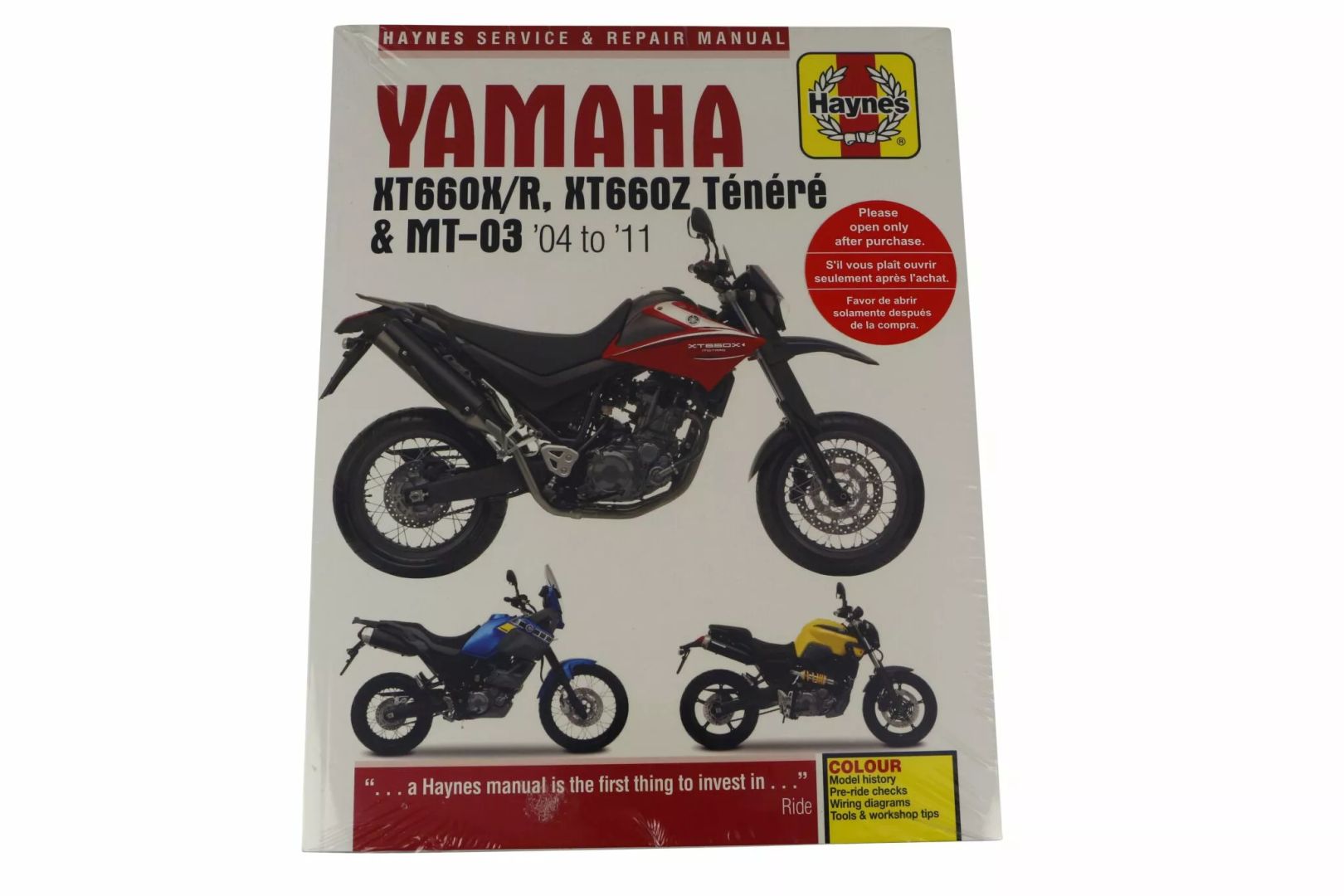 Haynes 4910 szerviz kézikönyv Motorkerékpár szerelési kézikönyv 1