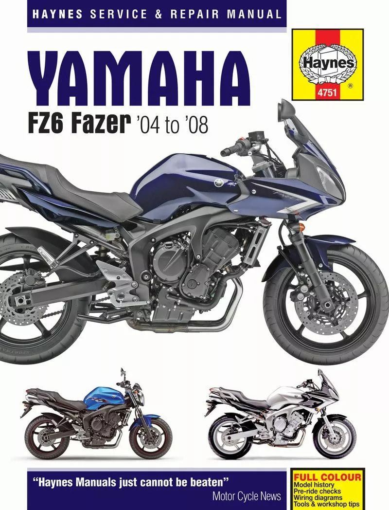 Haynes 4751 szerviz kézikönyv Motorkerékpár szerelési kézikönyv 0