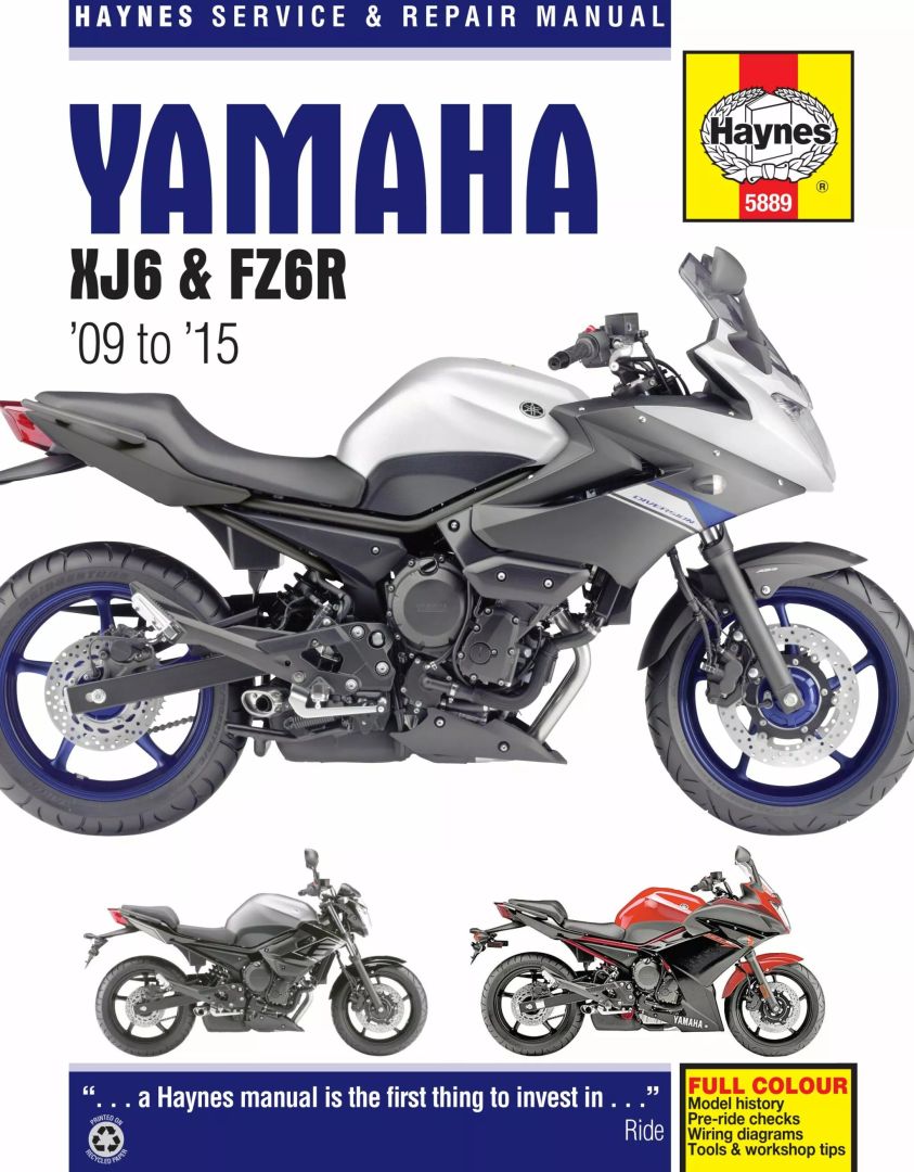 Haynes 5889 szerviz kézikönyv Motorkerékpár szerelési kézikönyv 0