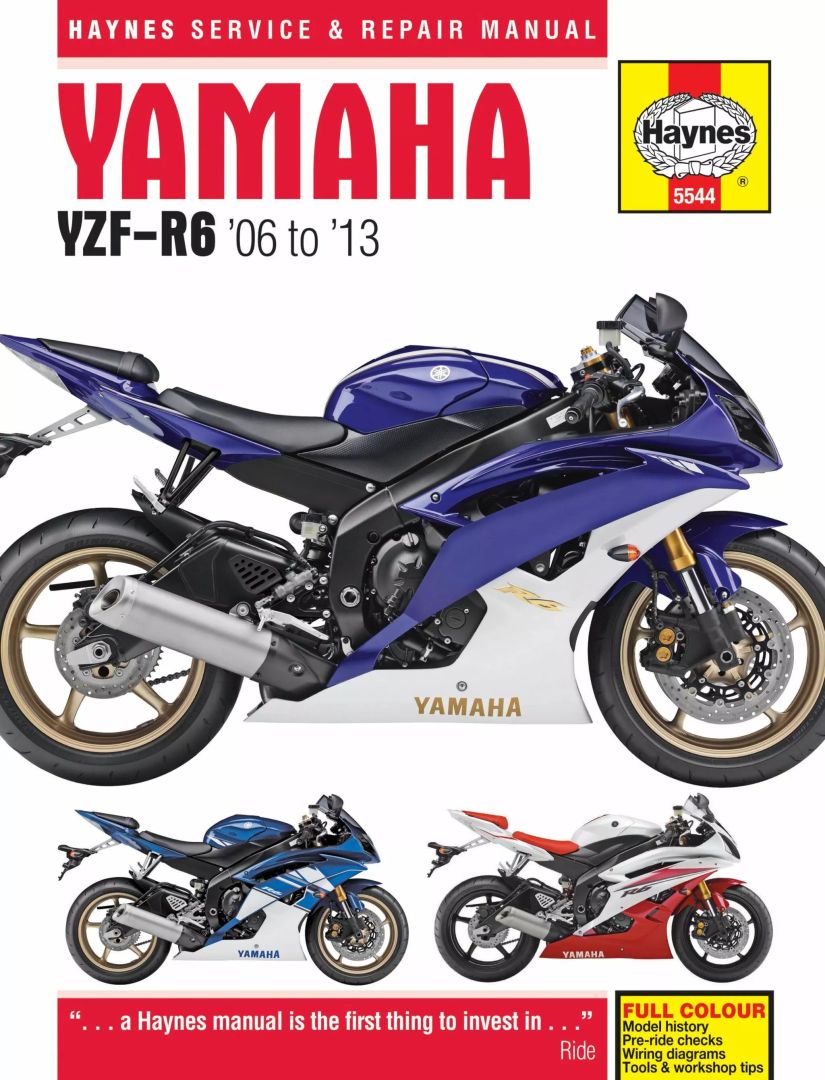 Haynes 5544 szerviz kézikönyv Motorkerékpár szerelési kézikönyv 0