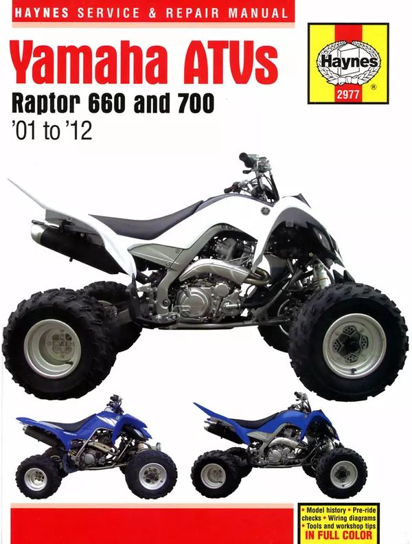 Haynes 2977 szerviz kézikönyv Motorkerékpár szerelési kézikönyv 0