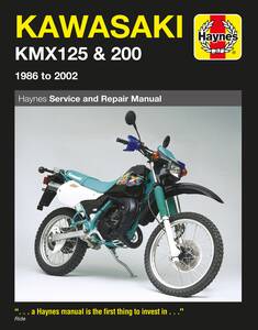 Haynes Kawasaki KMX125 & 200 (86 Motorkerékpár szerelési kézikönyv