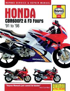 Haynes kézi HON CBR 600F2 Motorkerékpár szerelési kézikönyv