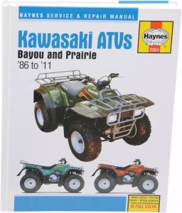 Haynes 2351 ATV szolgáltatás & amp; Javítási kézikönyv Motorkerékpár szerelési kézikönyv