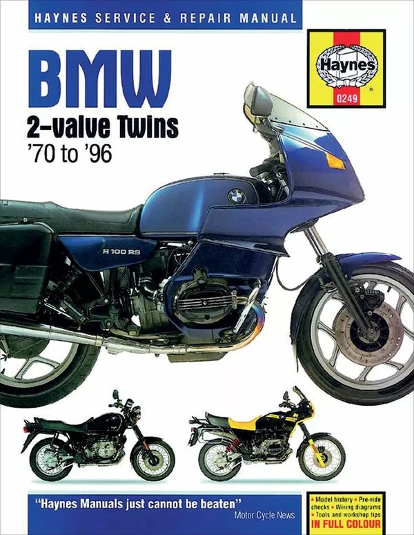 Haynes 249 motorkerékpár -javítási kézikönyv Motorkerékpár szerelési kézikönyv 0
