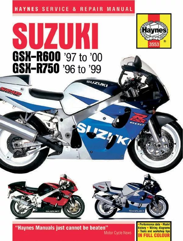 Haynes 3553 motorkerékpár -javítási kézikönyv Motorkerékpár szerelési kézikönyv 0