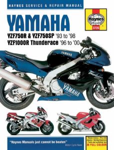 Haynes 3720 motorkerékpár -javítási kézikönyv Motorkerékpár szerelési kézikönyv