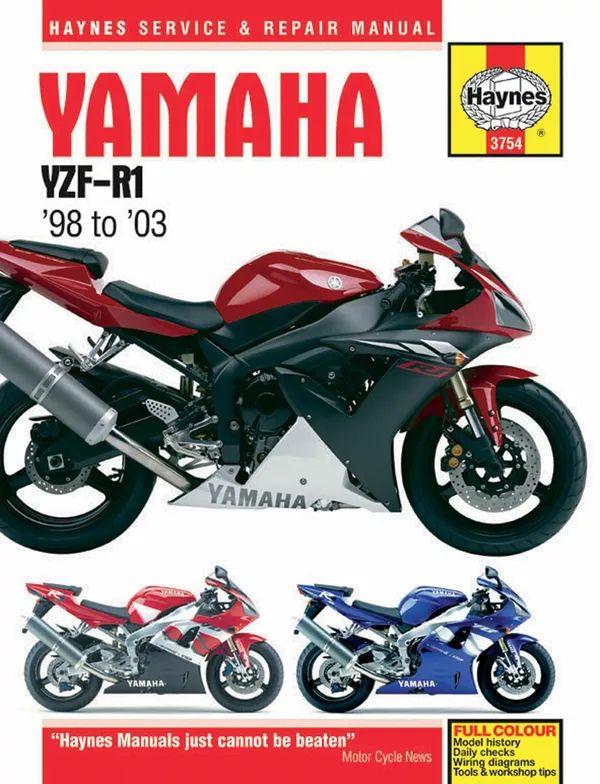 Haynes 3754 motorkerékpár -javítási kézikönyv Motorkerékpár szerelési kézikönyv 0