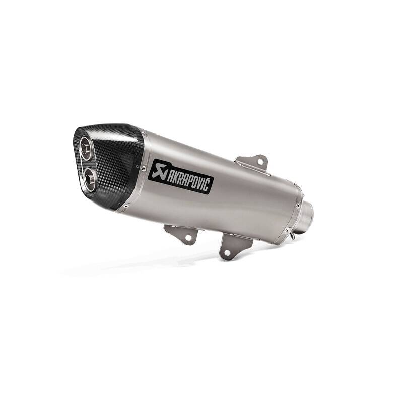 AKRAPOVIC SLIP-ON vonal kipufogódob rozsdamentes acél karbon vég sapka Kipufogó dob - Slip On 0