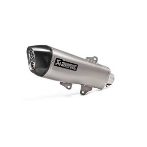 AKRAPOVIC SLIP-ON vonal kipufogódob rozsdamentes acél karbon vég sapka Kipufogó dob - Slip On