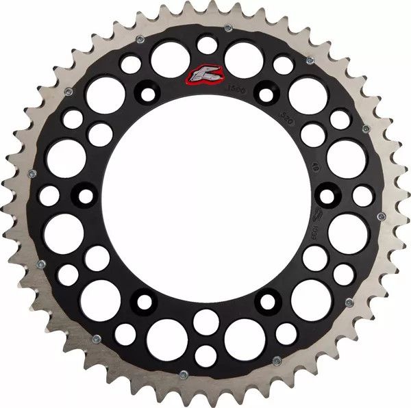 Renthal 1500-520-49GPBK Twinring™ hátsó lánckerék Lánckerék 0