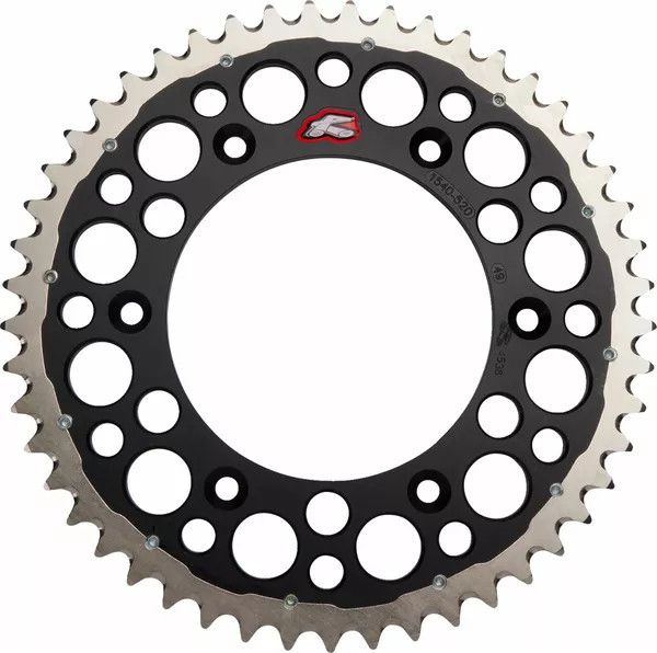 Renthal 1540-520-49GPBK Twinring™ hátsó lánckerék Lánckerék 0