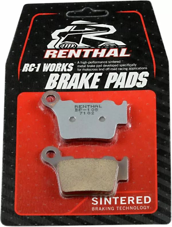 Renthal BP-108 RC-1 működik a fékbetétekkel Fékbetét 0