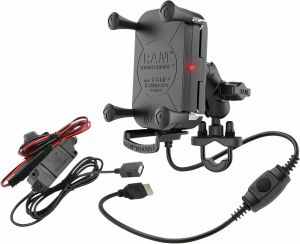 RAM MOUNT RAMB149ZAUN12WV Tough-Charge™ vízálló vezeték nélküli töltőtartó Kameratartó, GPS tartó, telefontartó 5
