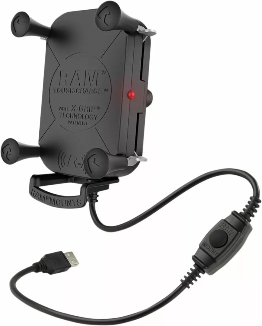 RAM MOUNT RAM-HOL-UN12WB Tough-Charge™ vízálló vezeték nélküli töltőtartó Kameratartó, GPS tartó, telefontartó 0