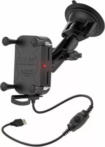 RAM MOUNT RAM-B-166-UN12W Tough-Charge™ vízálló vezeték nélküli töltőtartó Kameratartó, GPS tartó, telefontartó