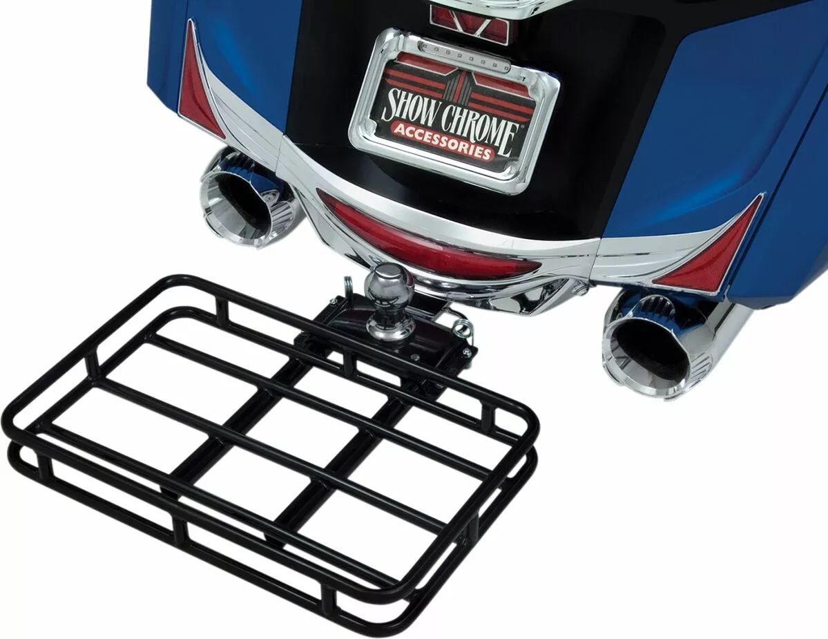Show chrome 52-828 Universal Trailer Hitch Rack Tréler, utánfutó, csörlő, 1