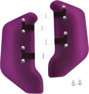 Show chrome PLUM alacsonyabb burkolat szél Szélvédő, plexi, fejidom