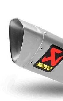 AKRAPOVIC vég sapka titán Motor kipufogó alkatrész 0