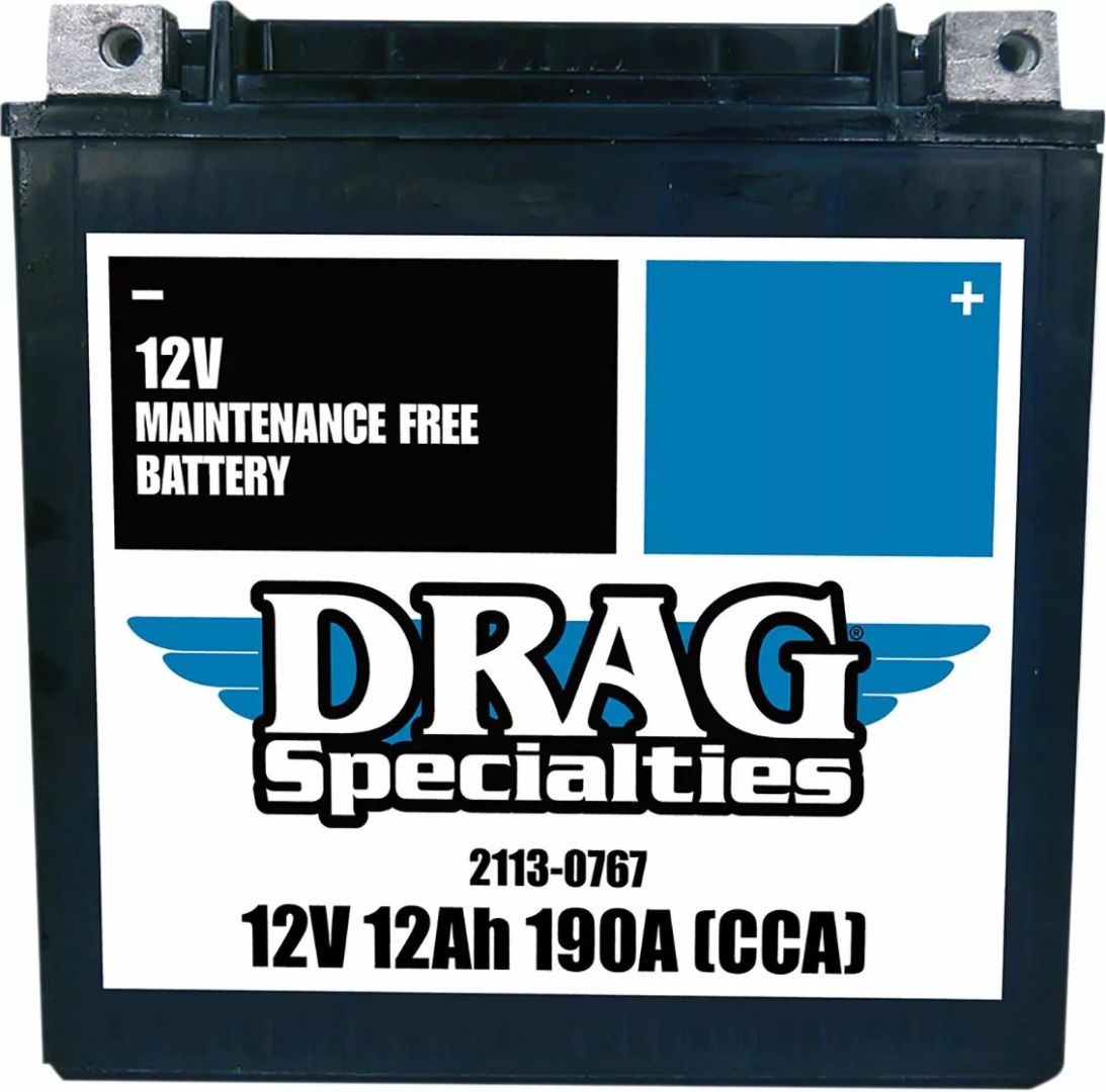 Drag specialties batteries DTX14L-FT-EU Battery Drag Specialities YTX14L-FT Akkumulátor és tartozékai 0