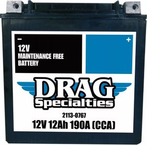 Drag specialties batteries DTX14L-FT-EU Battery Drag Specialities YTX14L-FT Akkumulátor és tartozékai