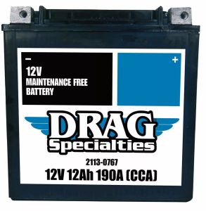 Drag specialties batteries DTX14L-FT-EU Battery Drag Specialities YTX14L-FT Akkumulátor és tartozékai 5
