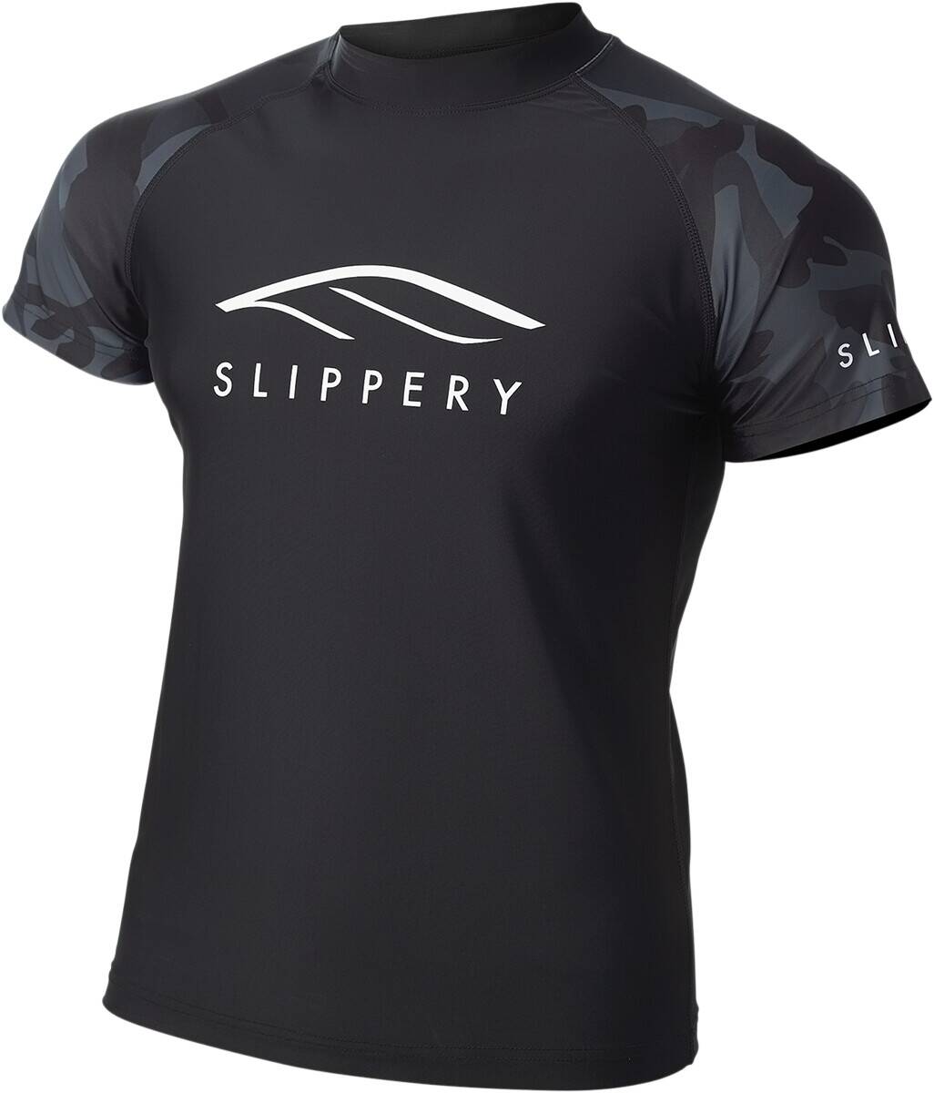 Slippery RASHGUARD SS BK/CAMO XL Vízisport felszerelés 0