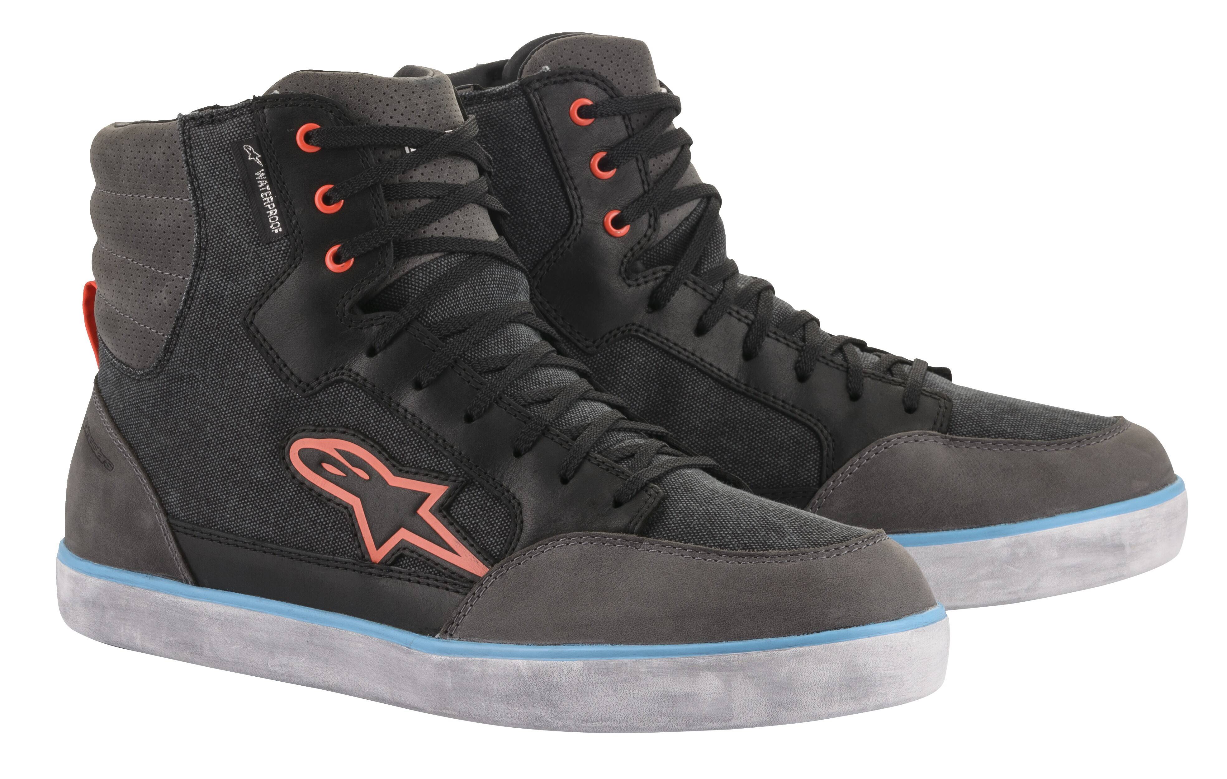 ALPINESTARS (road) cipõ J-6 WP BK/GY/BL 14 Utcai és gyorsasági sport cipő 0
