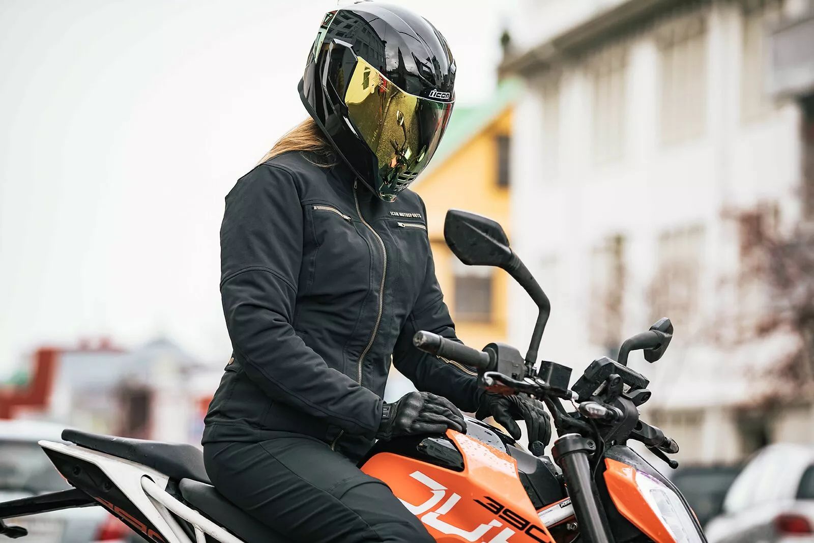 Icon 2822-1267 Women ' S Hella2 ™ kabát Motoros kabát 1
