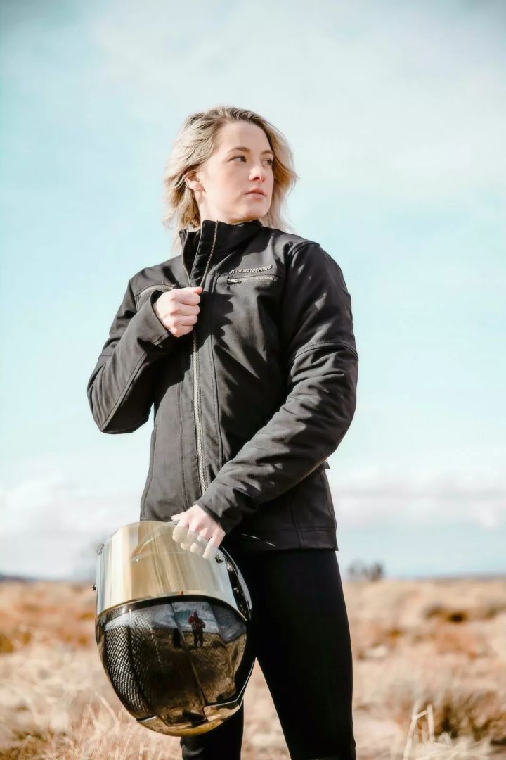 Icon 2822-1267 Women ' S Hella2 ™ kabát Motoros kabát 3