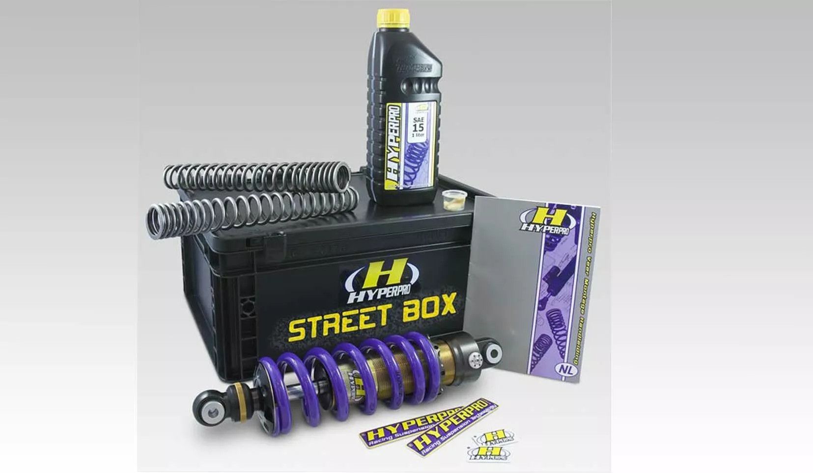 Hyperpro SB-YA09-6AC-BP Streetbox Lengéscsillapító hátra 1
