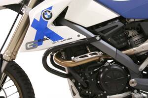 Sw-motech bukócsõ fekete BMW G650 xChal/xCount/xMoto Sárvédő, vázvédő, idom