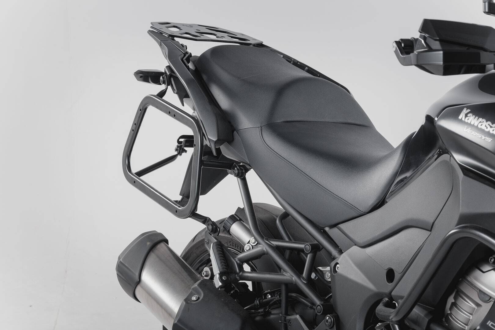 Sw-motech oldal szállító EVO fekete Kawasaki Versys 1000 Csomagtartó állvány motorkerékpárra 0